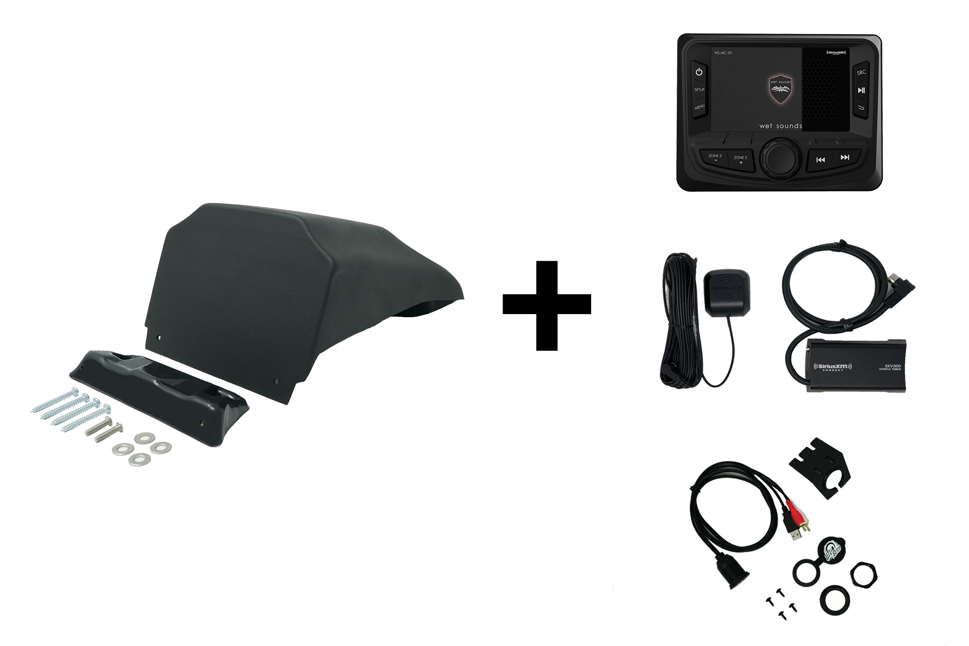 Photo of Can-Am X3 Upper Display Mount by UTV Stereo - Premium Mounts for UTVs / Side by Sides