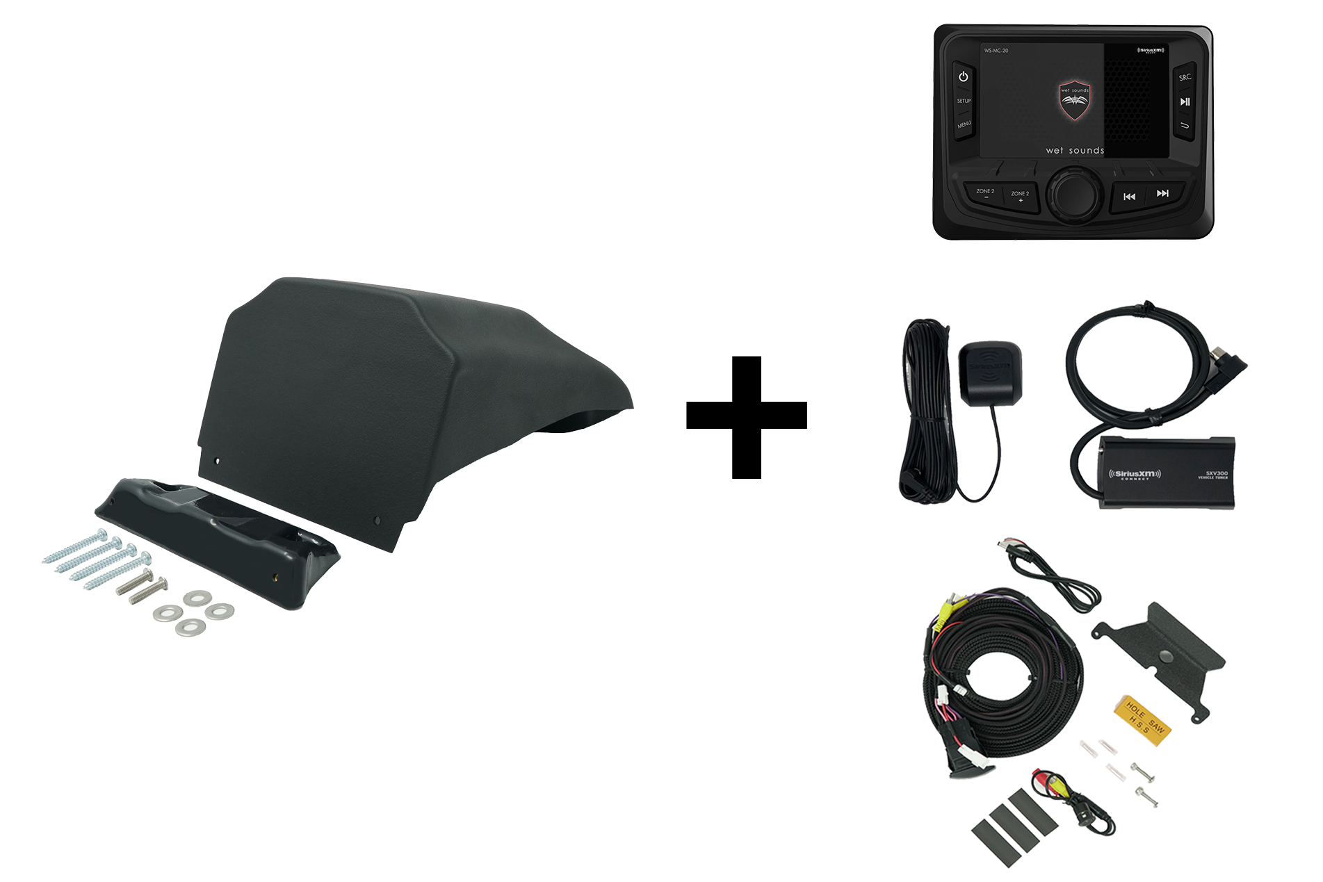 Photo of Can-Am X3 Upper Display Mount by UTV Stereo - Premium Mounts for UTVs / Side by Sides