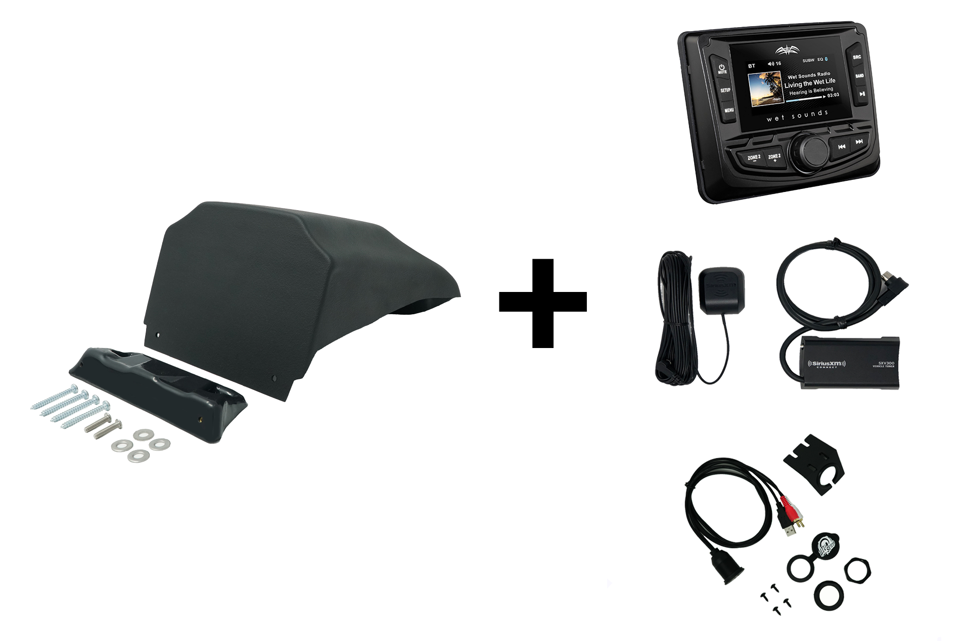 Photo of Can-Am X3 Upper Display Mount by UTV Stereo - Premium Mounts for UTVs / Side by Sides