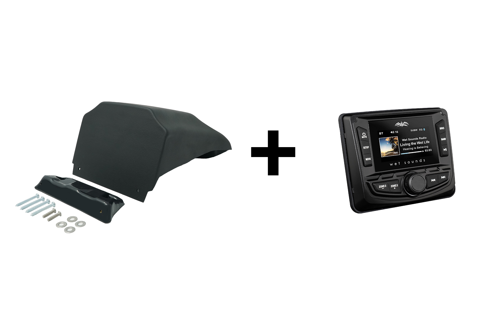 Photo of Can-Am X3 Upper Display Mount by UTV Stereo - Premium Mounts for UTVs / Side by Sides