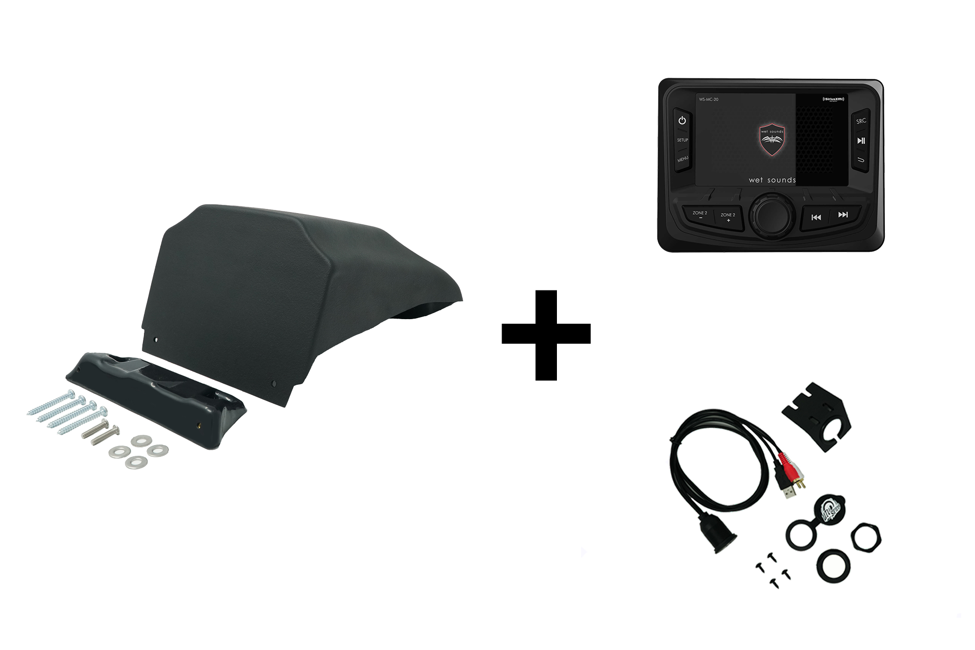 Photo of Can-Am X3 Upper Display Mount by UTV Stereo - Premium Mounts for UTVs / Side by Sides