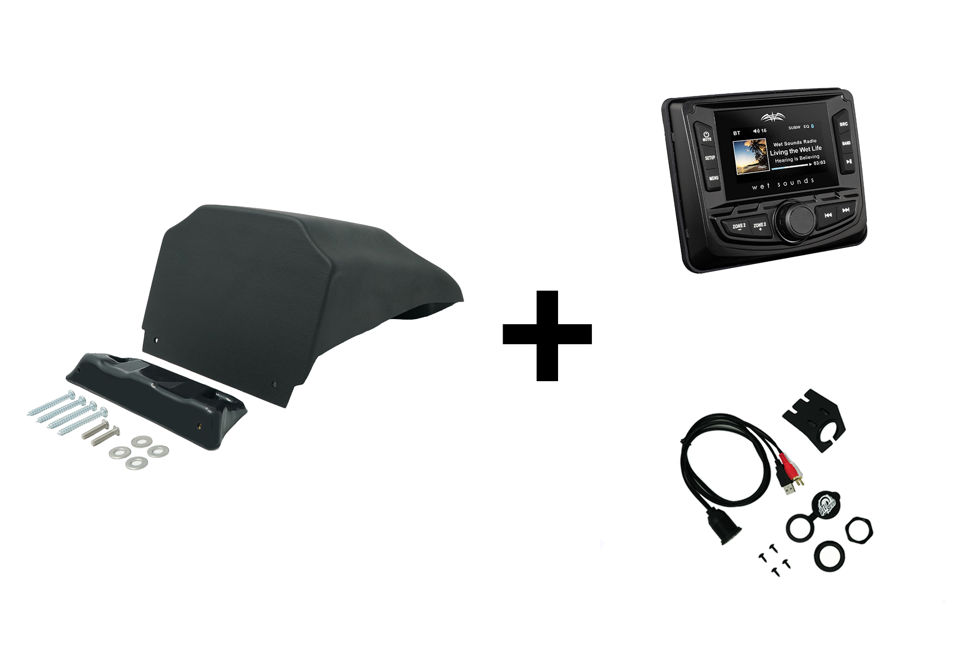 Photo of Can-Am X3 Upper Display Mount by UTV Stereo - Premium Mounts for UTVs / Side by Sides
