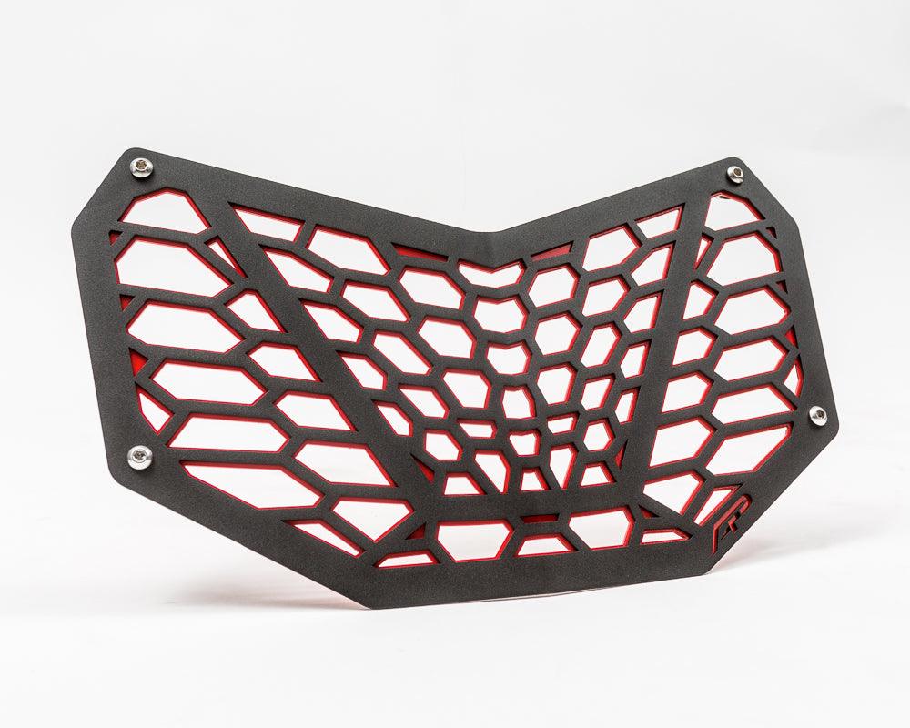 Premium Grill Can-Am Maverick X3 | Black and Red - R1 Industries