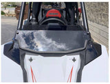 Polaris RZR RS1 Polycarbonate Tinted Half Windshield with Billet Clamps (2018+) - R1 Industries
