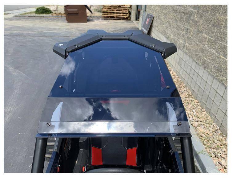 Polaris RZR RS1 Tinted Polycarbonate Roof With Billet Mounts (2018+) - R1 Industries
