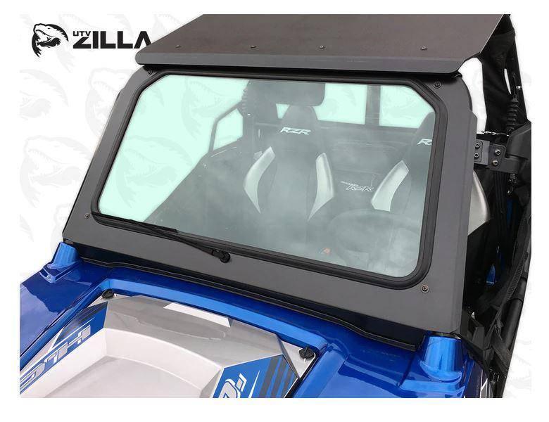 Photo of UTVZILLA Polaris RZR 570, 800, XP 900 Full Glass Windshield with Wiper (2008+) by UTVZILLA - Premium Windshields for UTVs / Side by Sides