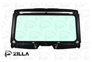 Honda Talon Vented Full Glass Windshield with Wiper (2019+) - R1 Industries