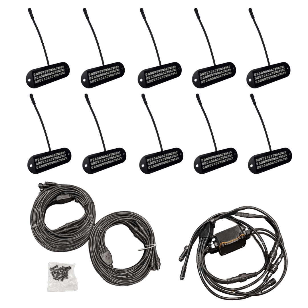 Photo of R1 Industries XL LED Rock Lights (10-Pod) by R1 Industries - Premium LED Light Whips & Rock Lights for UTVs / Side by Sides