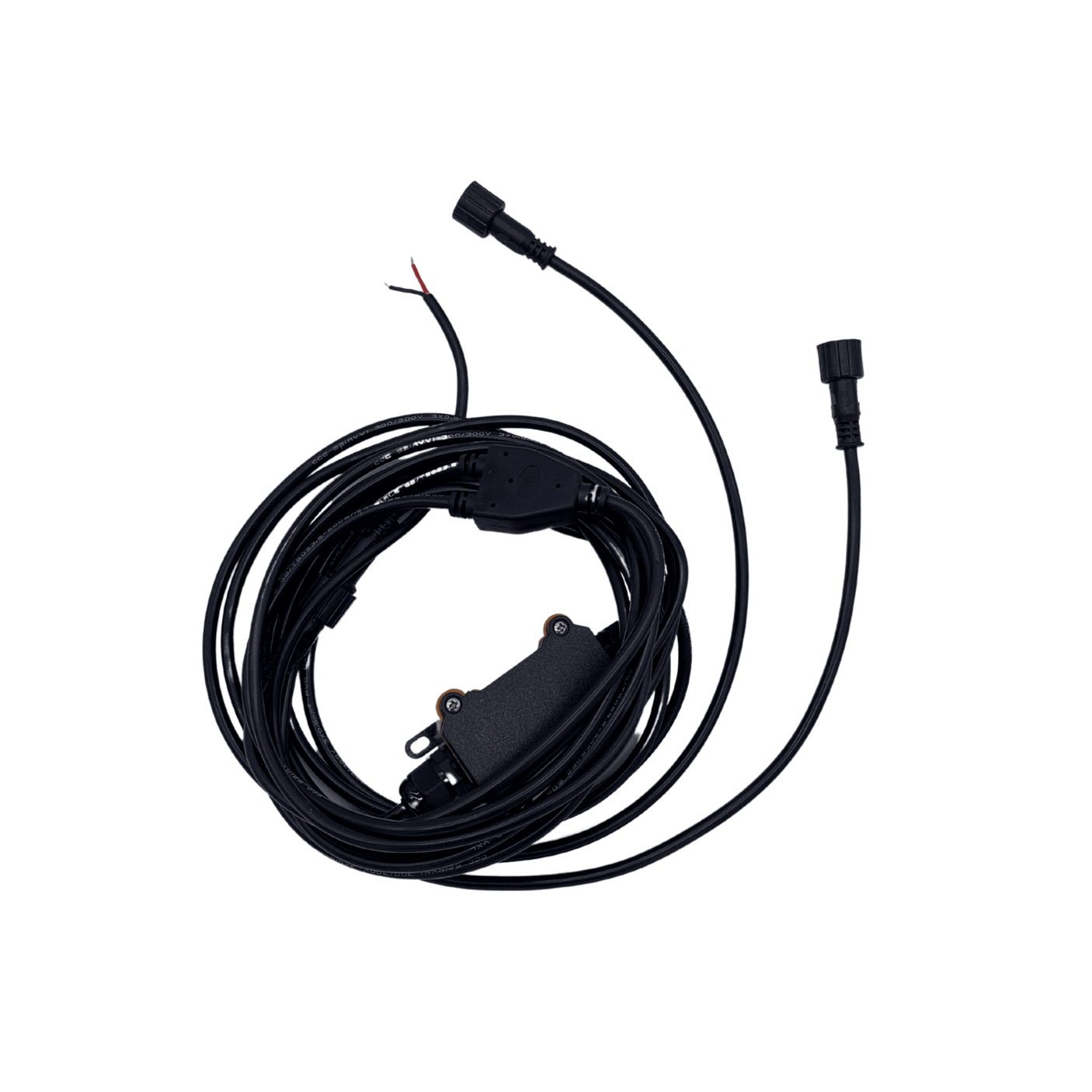Photo of Bluetooth & Remote Wildcat Extreme LED Light Whip Wiring Harness (2 Outlets) by R1 Industries - Premium LED Light Whips & Rock Lights for UTVs / Side by Sides