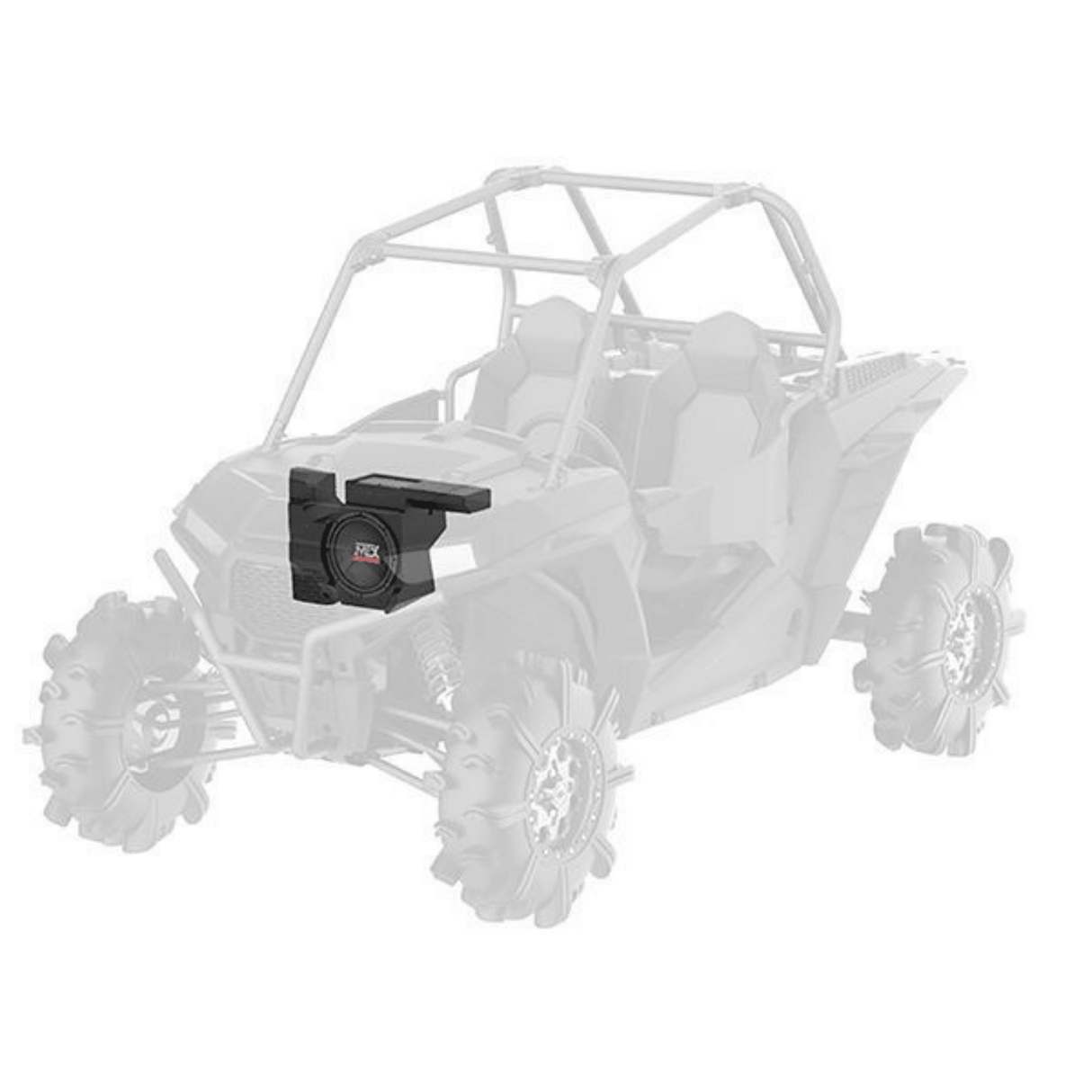Polaris RZR Bluetooth Enabled Two Speaker, Dual Amplifier, & Single Subwoofer Audio System (2014-2019) - R1 Industries