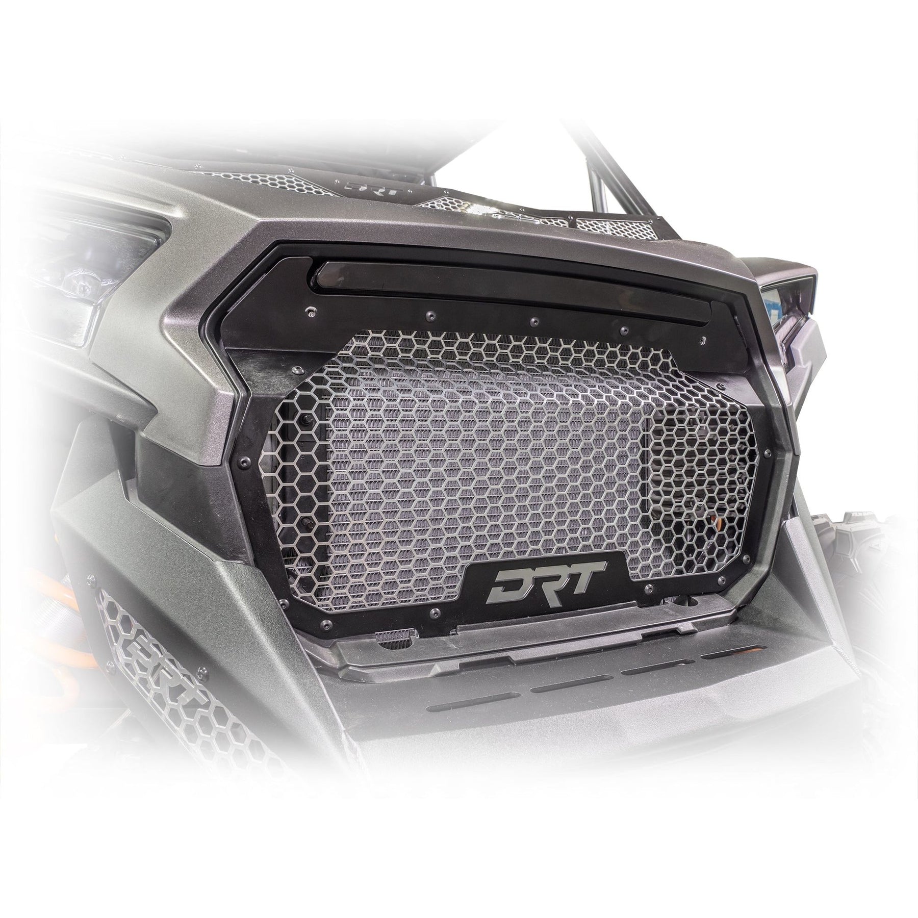 Photo of Polaris RZR XP Aluminum Front Grille by DRT Motorsports - Premium Grilles for UTVs / Side by Sides