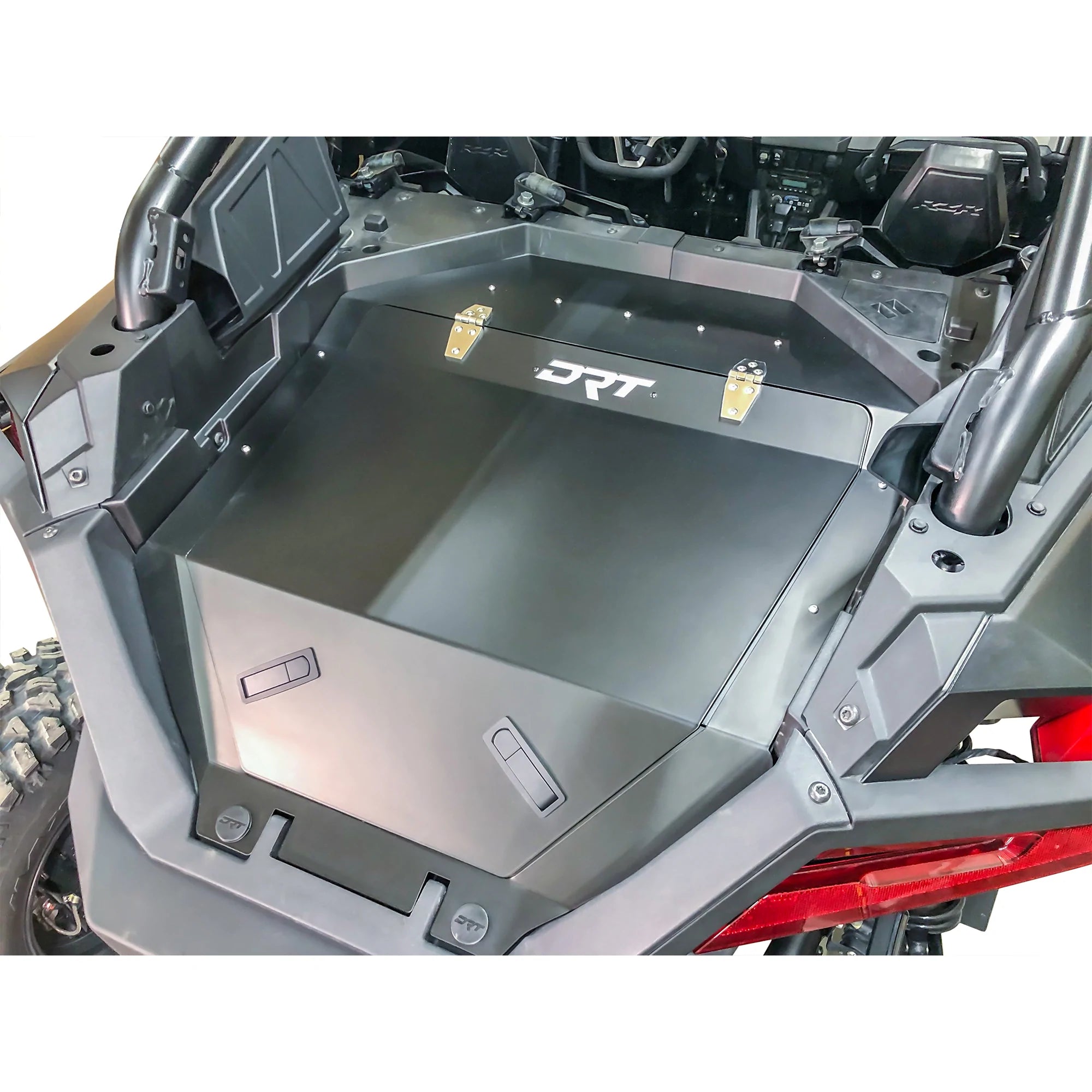 Photo of Polaris RZR Pro R Aluminum Storage/Trunk Enclosure (2022+) by DRT Motorsports - Premium Storage for UTVs / Side by Sides