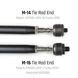 Kawasaki KRX 1000/4 HD Billet Aluminum Tie Rod Kit - R1 Industries