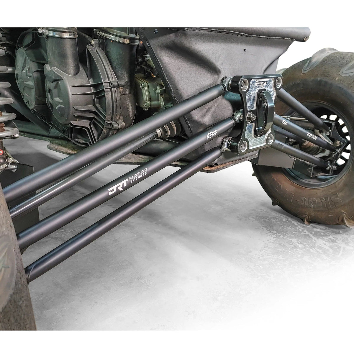 Photo of DRT Motorsports Can-Am X3 2017+ Billet Aluminum Barrel Radius Rod Kit Black by DRT Motorsports - Premium Radius Rods & Plates for UTVs / Side by Sides