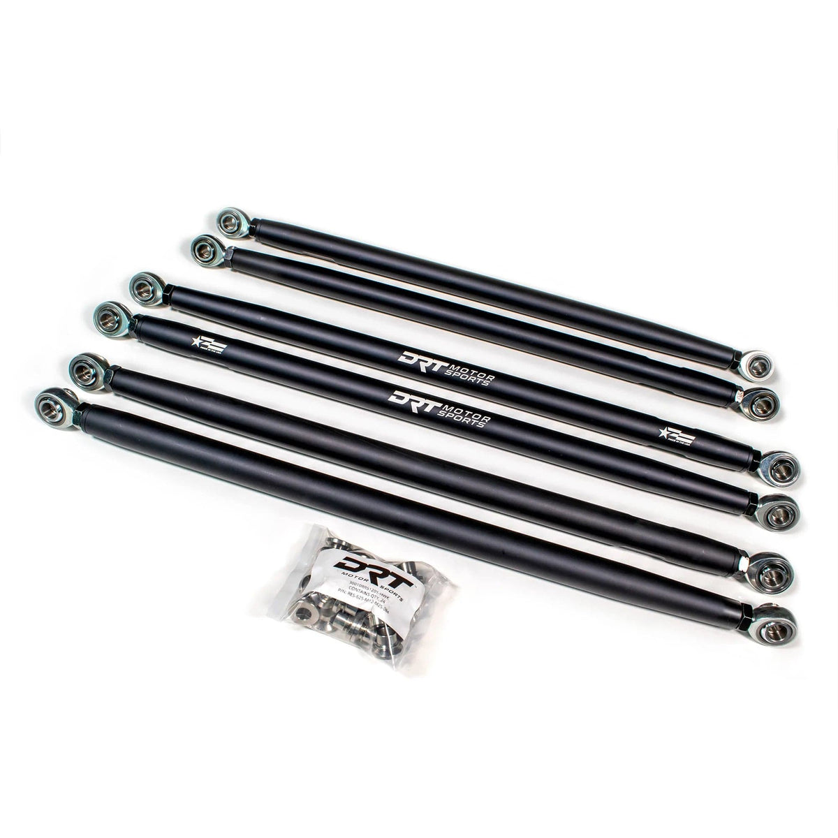 Photo of DRT Motorsports Can-Am X3 2017+ Billet Aluminum Barrel Radius Rod Kit Black by DRT Motorsports - Premium Radius Rods & Plates for UTVs / Side by Sides