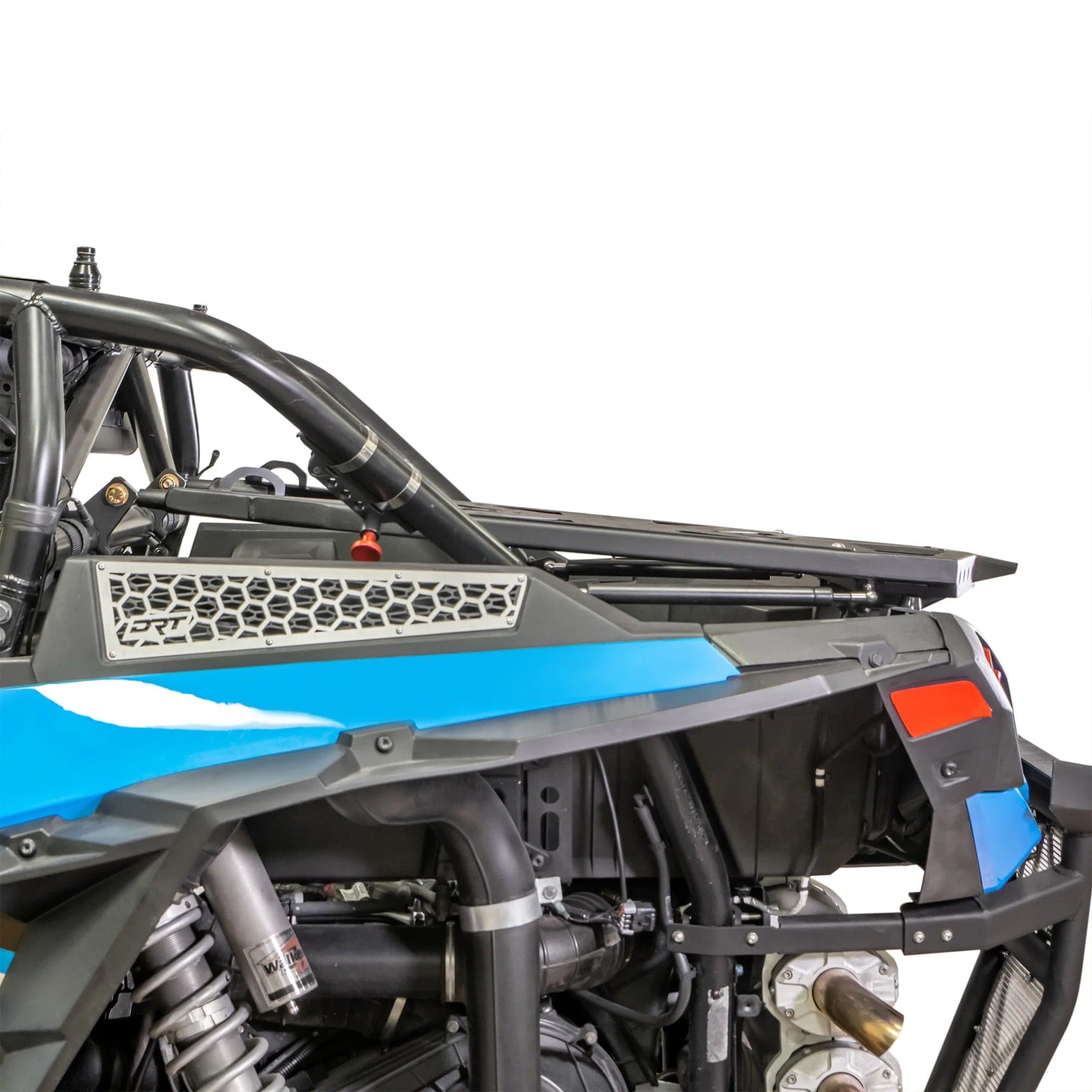 Photo of Polaris RZR XP 1000 Turbo Adventure Rack / Tire Carrier (2014+) by DRT Motorsports - Premium Spare Tire Mounts for UTVs / Side by Sides