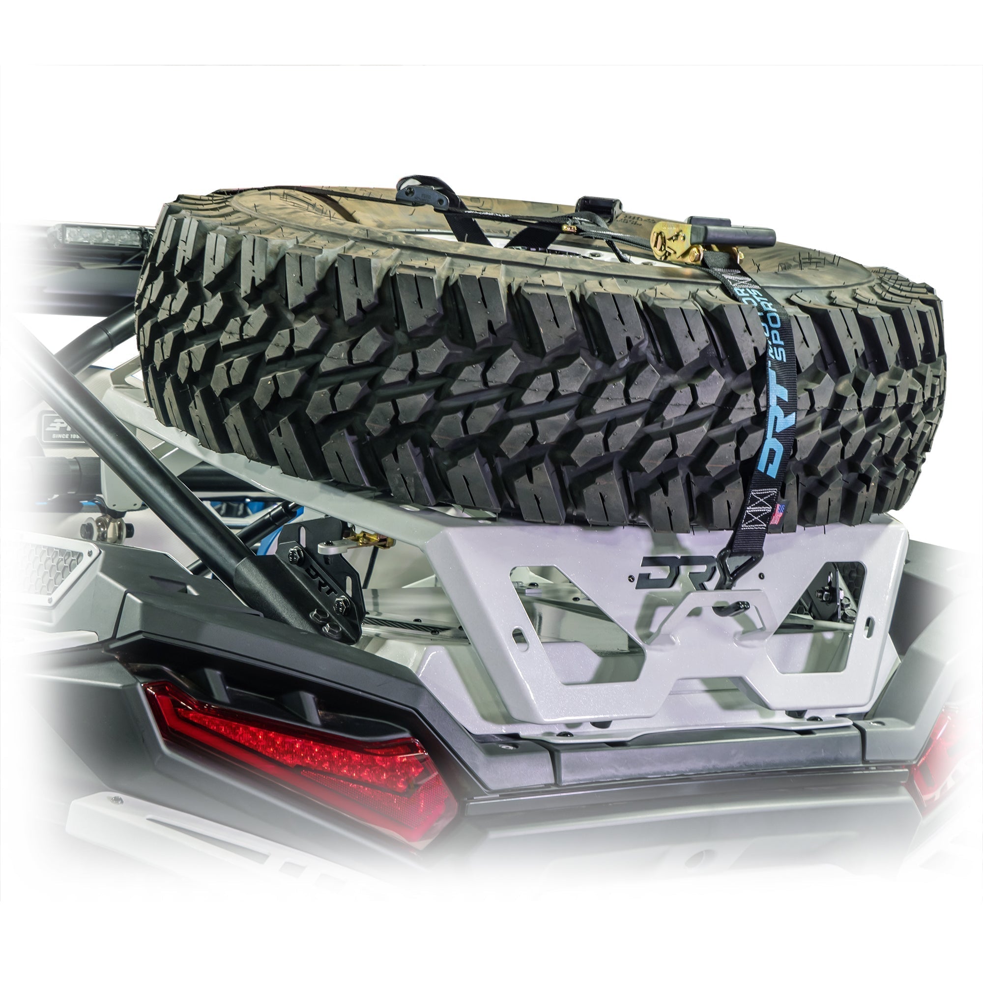 Photo of Polaris RZR XP Tire Carrier / Adventure Rack by DRT Motorsports - Premium Storage for UTVs / Side by Sides
