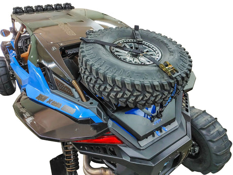 RZR Pro R / Turbo R / Pro XP 2022+ Oversize Tire Carrier Mount Accessory - R1 Industries