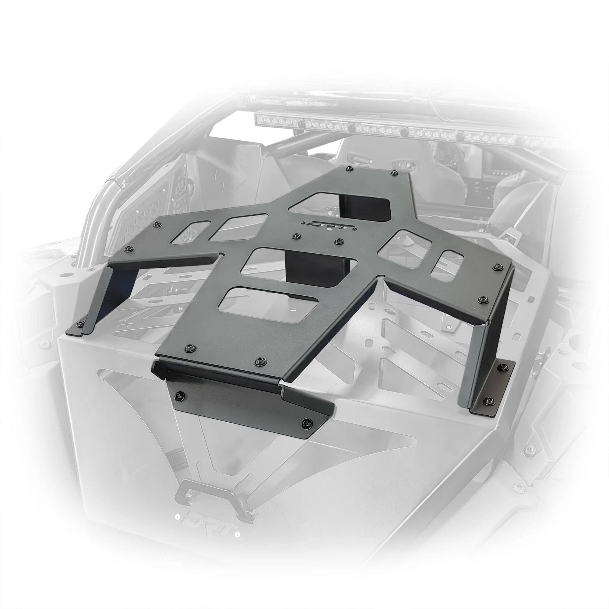 Photo of Polaris RZR Pro R / Turbo R / Pro XP Oversize Tire Carrier Mount Accessory (2022+) by DRT Motorsports - Premium Spare Tire Mounts for UTVs / Side by Sides