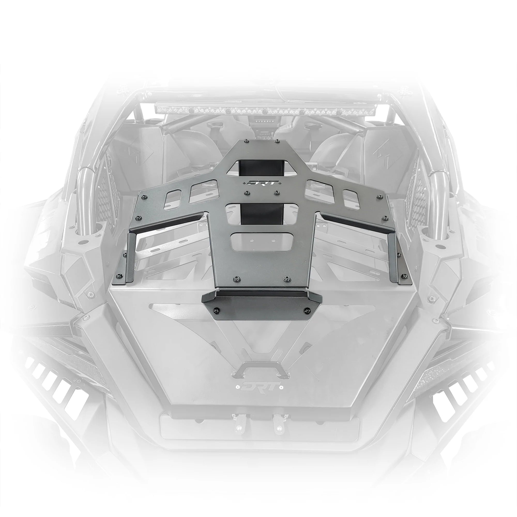 Photo of Polaris RZR Pro R / Turbo R / Pro XP Oversize Tire Carrier Mount Accessory (2022+) by DRT Motorsports - Premium Spare Tire Mounts for UTVs / Side by Sides