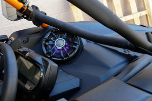 Can-Am X3 Signature Series 6.5" Dash Panel Speaker Enclosures |  R1 Industries | UTV Stereo.