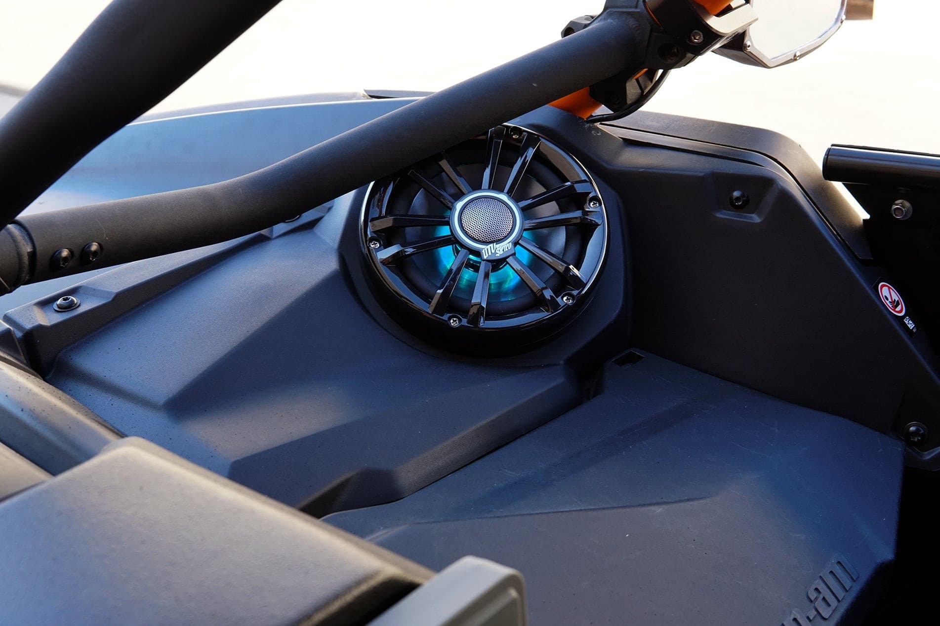 Photo of Can-Am X3 Signature Series 6.5" Dash Panel Speaker Enclosures by UTV Stereo - Premium Audio for UTVs / Side by Sides