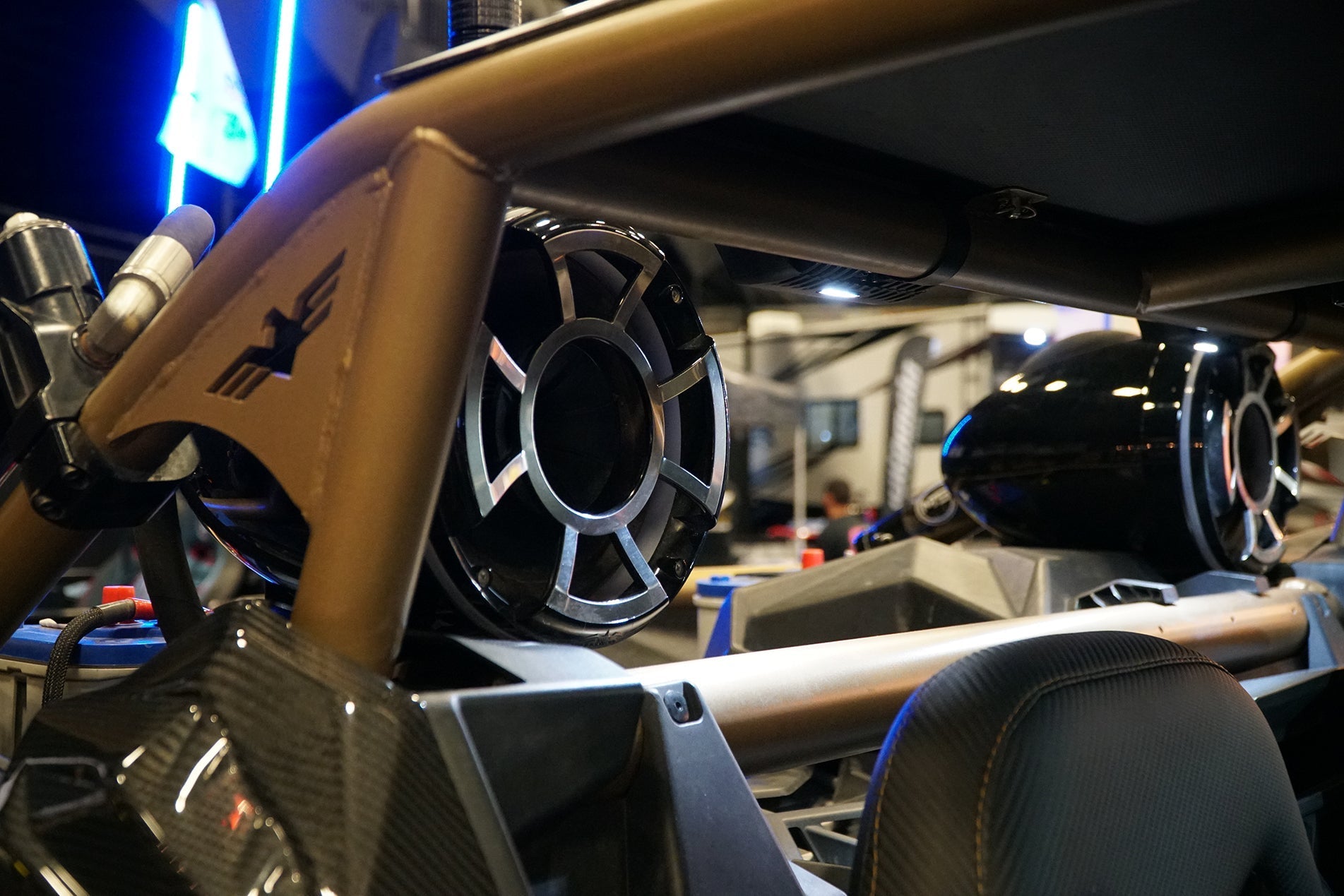 Photo of Can-Am X3 Wet Sounds Rev 8 Custom Mount by UTV Stereo - Premium Audio for UTVs / Side by Sides