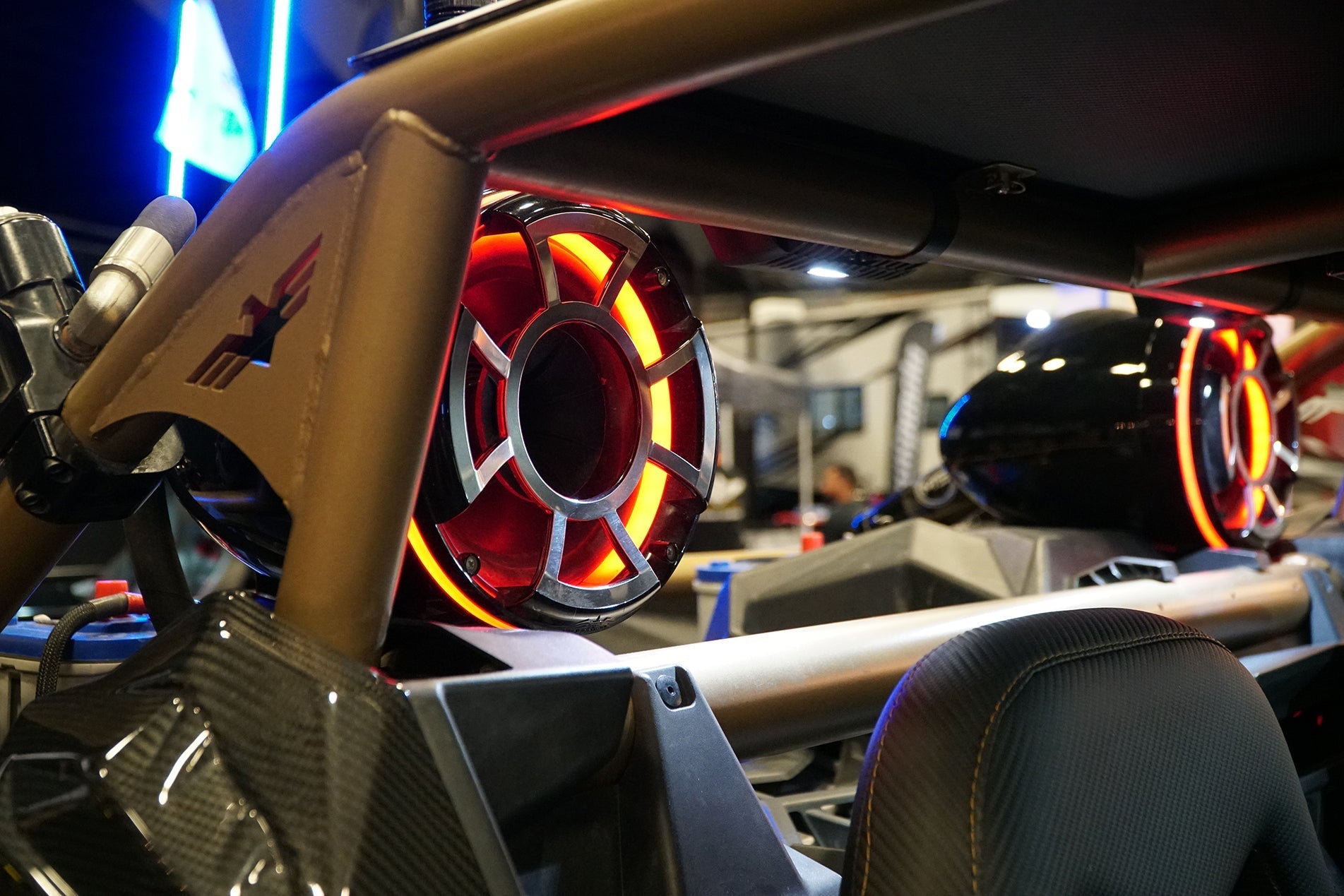 Photo of Can-Am X3 Wet Sounds Rev 8 Custom Mount by UTV Stereo - Premium Audio for UTVs / Side by Sides