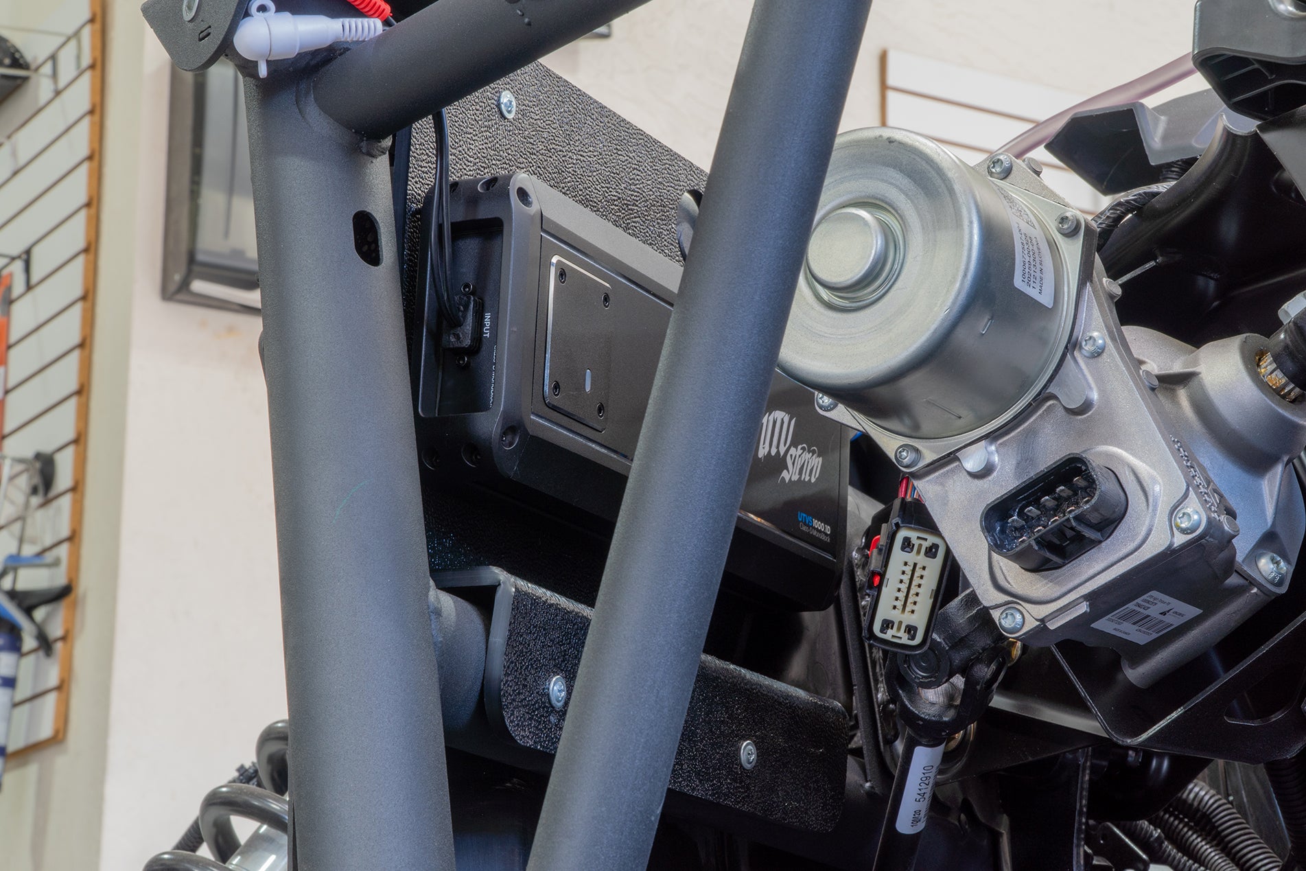 Photo of Can-Am X3 Lower Amplifier Mount by UTV Stereo - Premium Audio for UTVs / Side by Sides
