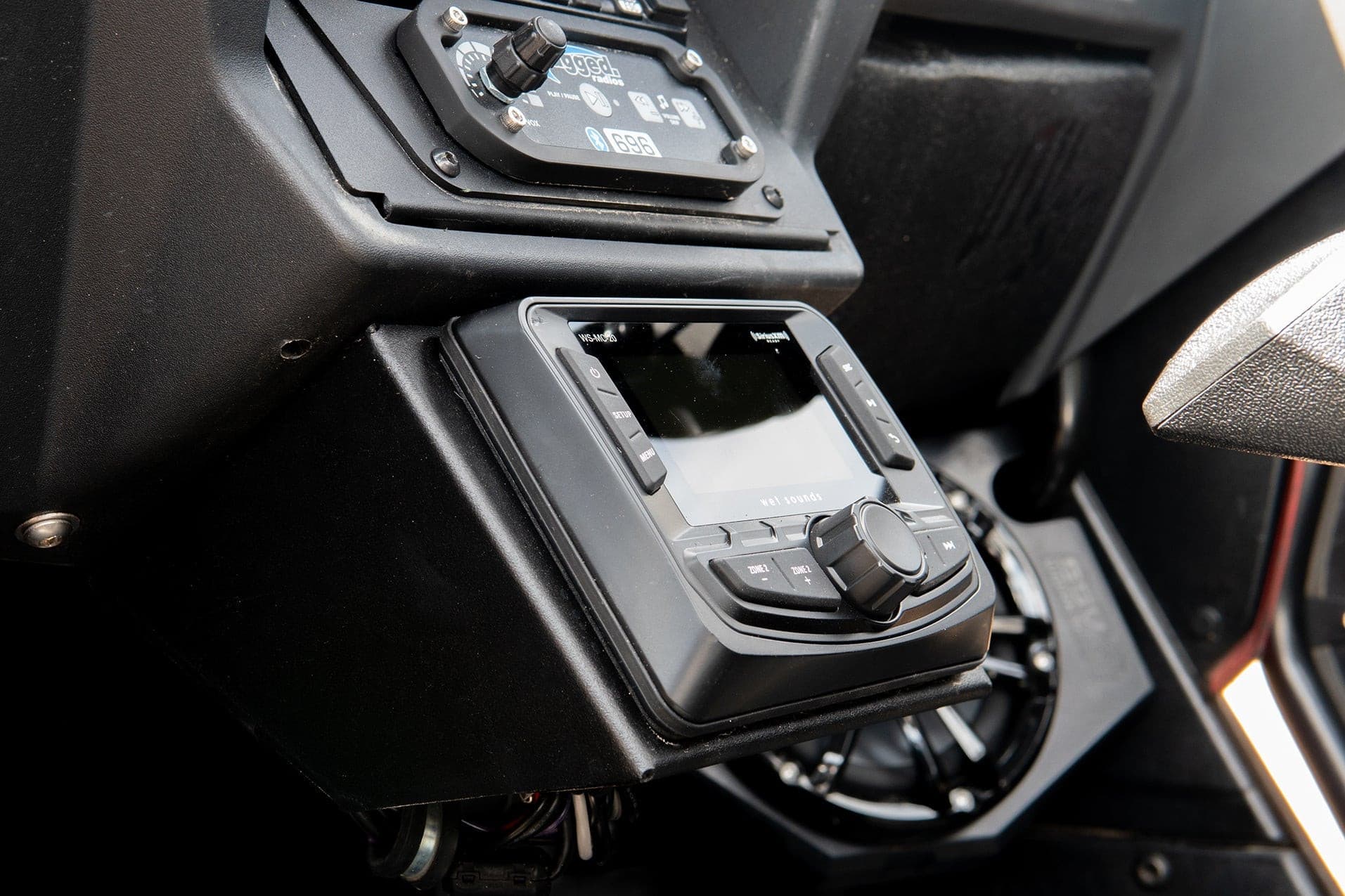 Photo of RZR Under Dash Display Mount by UTV Stereo - Premium Audio for UTVs / Side by Sides