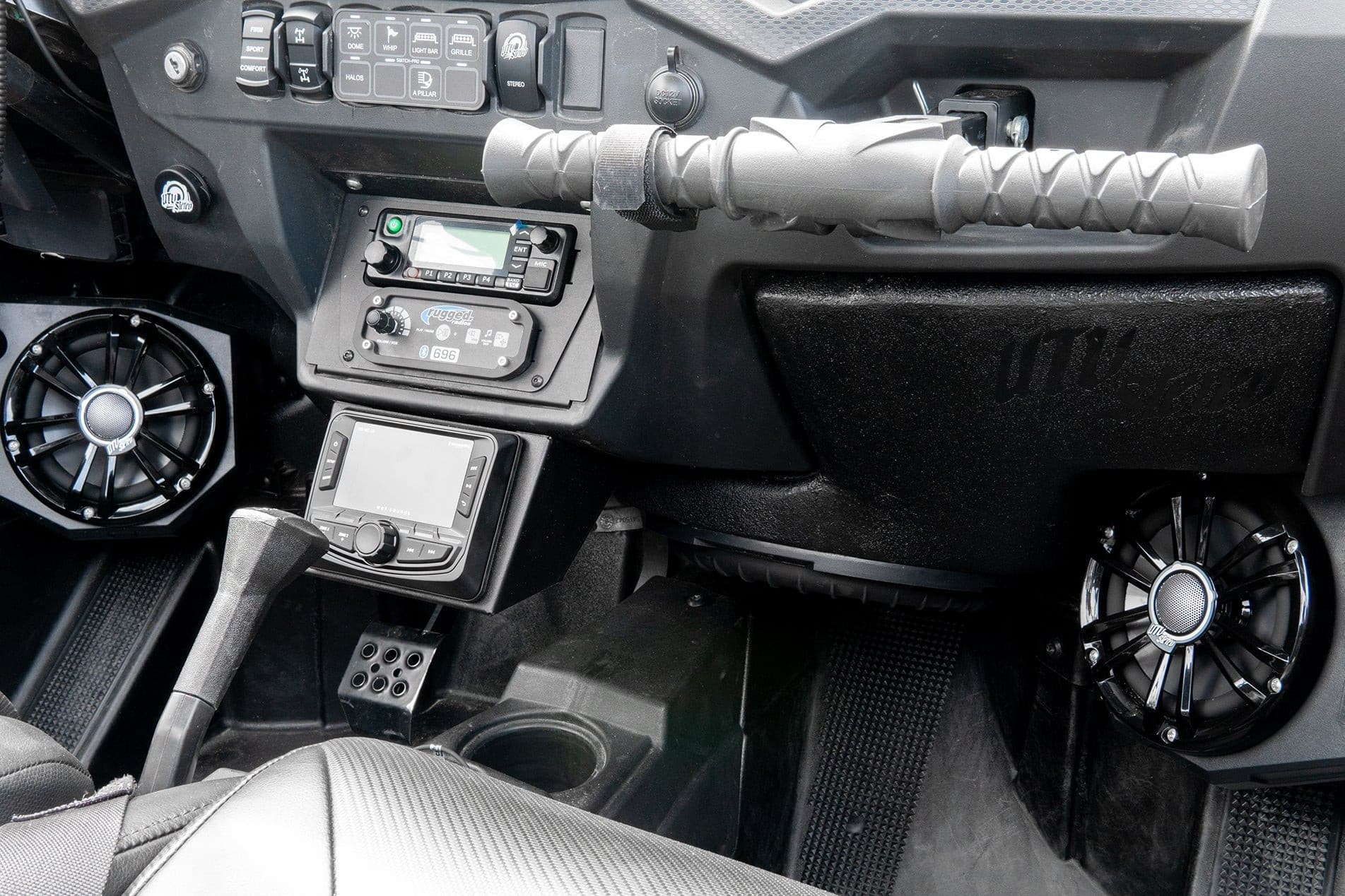 Photo of RZR Under Dash Display Mount by UTV Stereo - Premium Audio for UTVs / Side by Sides