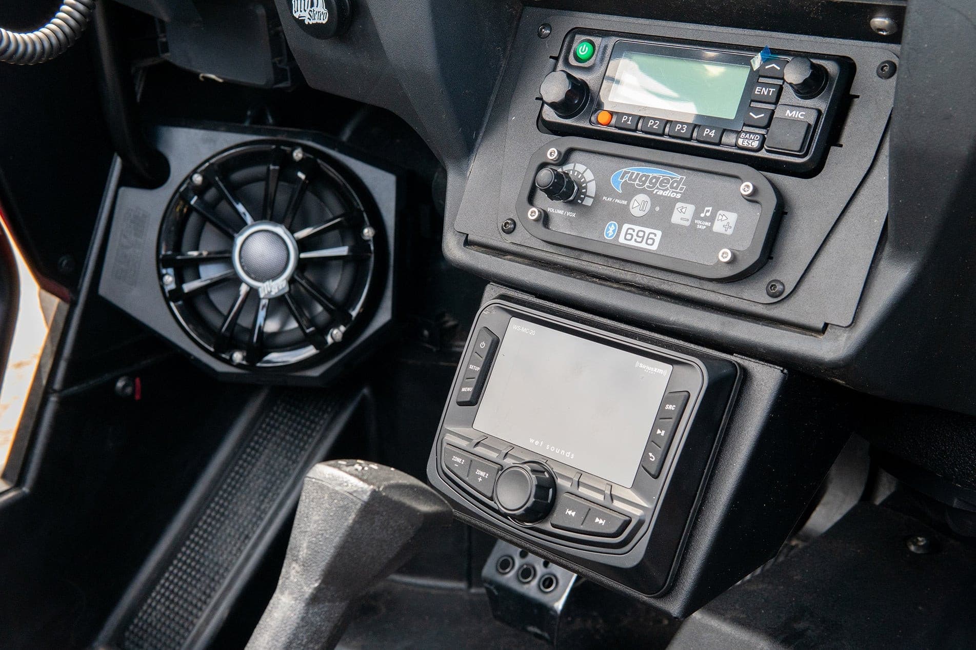Photo of RZR Under Dash Display Mount by UTV Stereo - Premium Audio for UTVs / Side by Sides