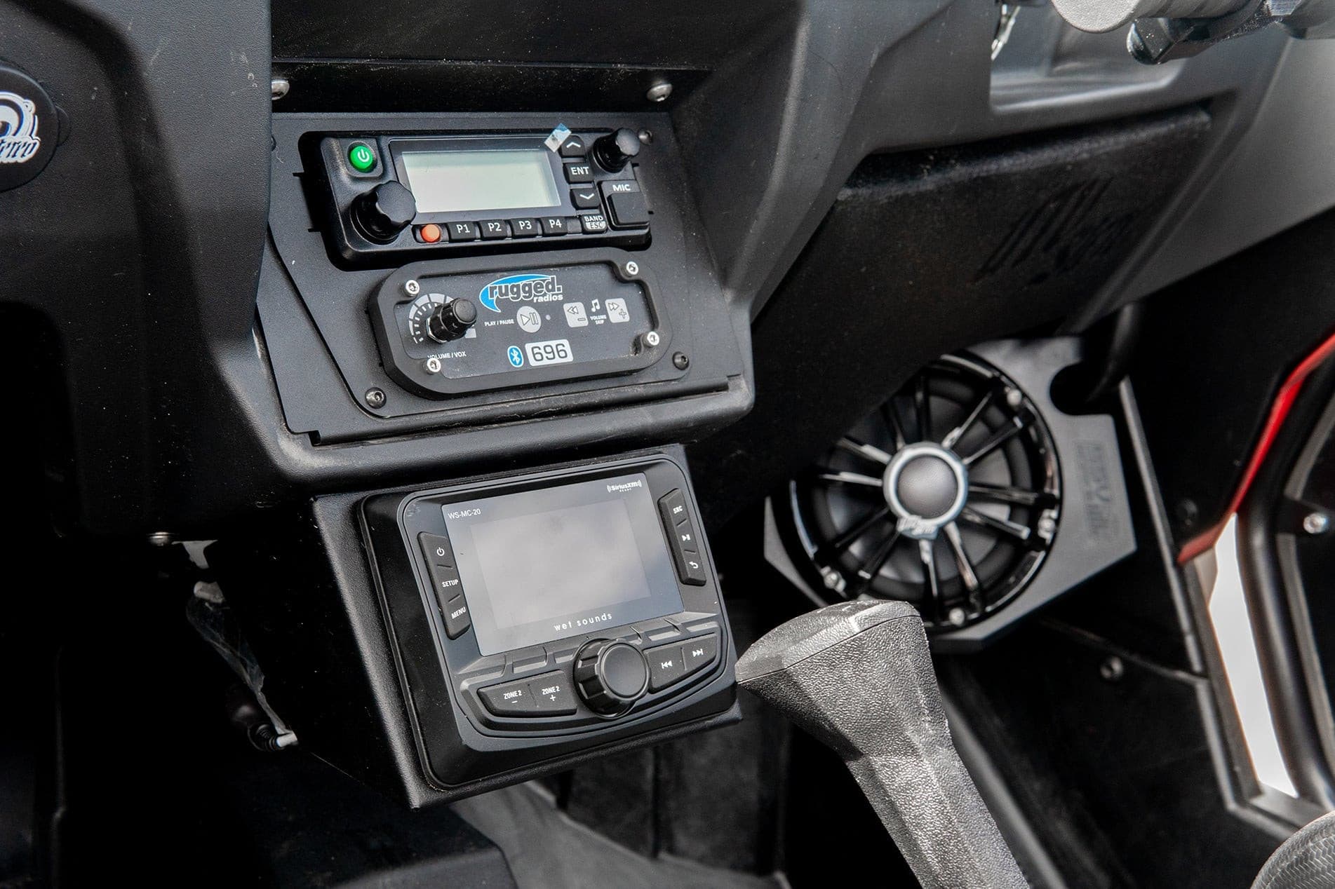 Photo of RZR Under Dash Display Mount by UTV Stereo - Premium Audio for UTVs / Side by Sides