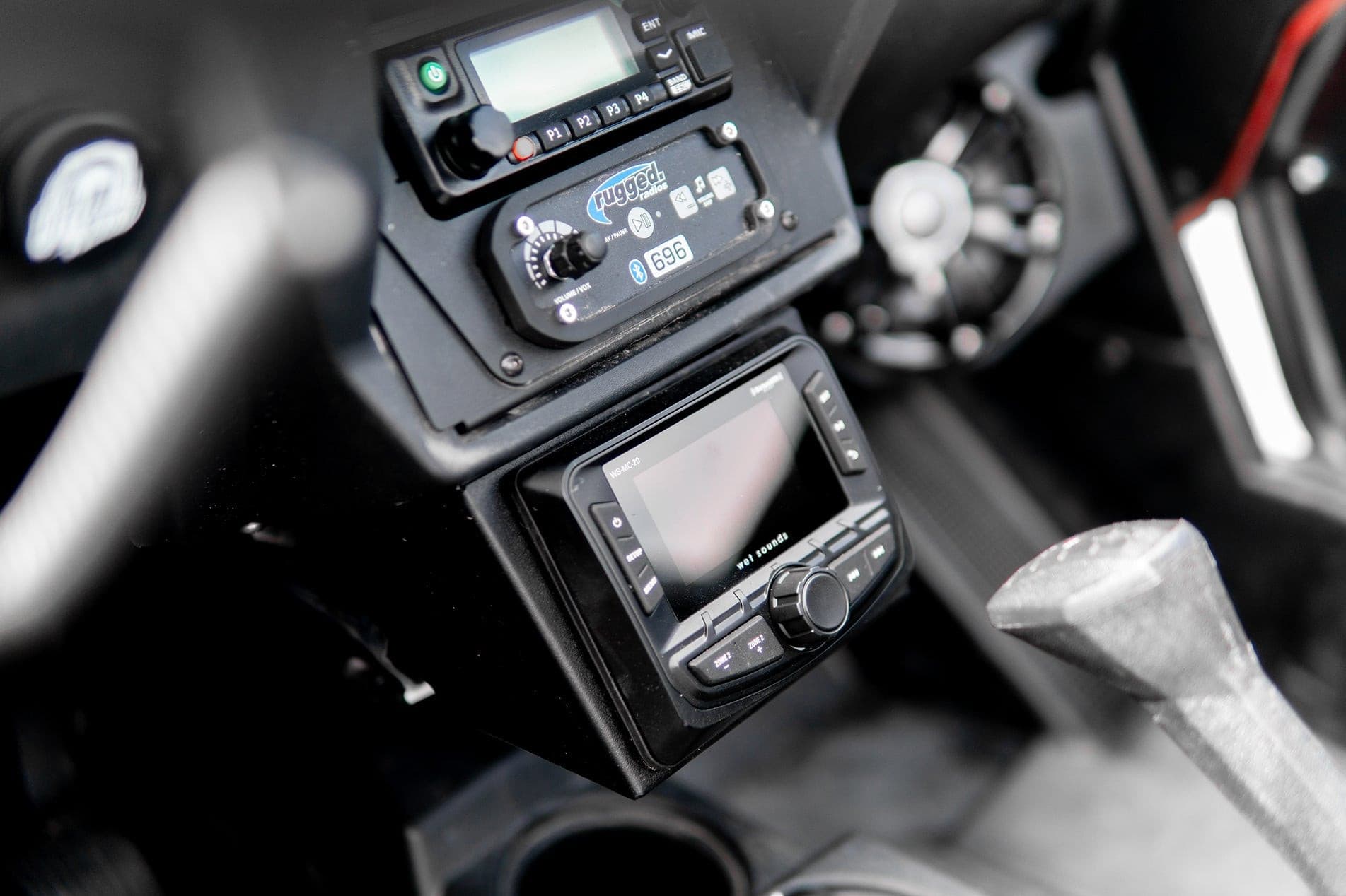 Photo of RZR Under Dash Display Mount by UTV Stereo - Premium Audio for UTVs / Side by Sides