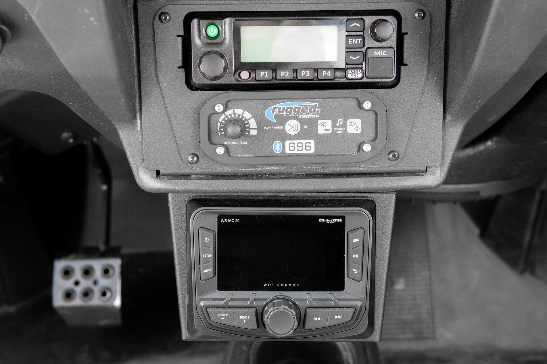 Photo of RZR Under Dash Display Mount by UTV Stereo - Premium Audio for UTVs / Side by Sides