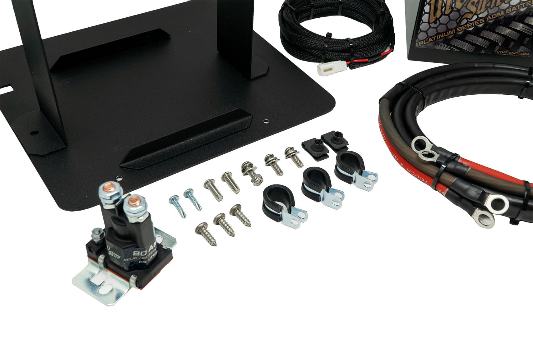 Photo of Can-Am Defender 2nd Battery Kit by UTV Stereo - Premium Batteries for UTVs / Side by Sides