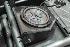 Can-Am X3 Up-Fire Front Driver Side 10” Sub Box Enclosure – Unloaded |  R1 Industries | UTV Stereo.