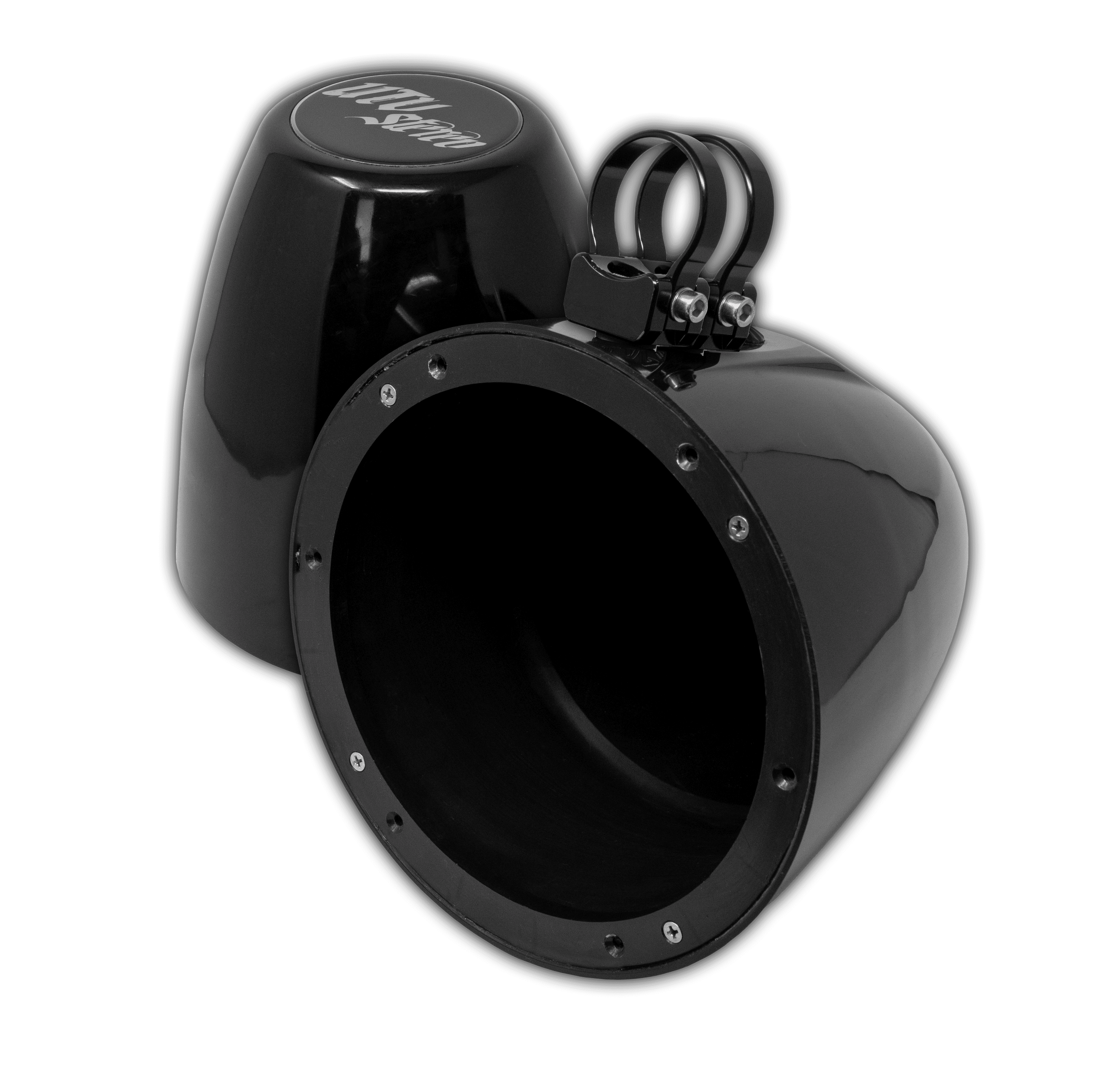 Photo of 8" Cage Mount Pods - Unloaded (Pair) by UTV Stereo - Premium Audio for UTVs / Side by Sides
