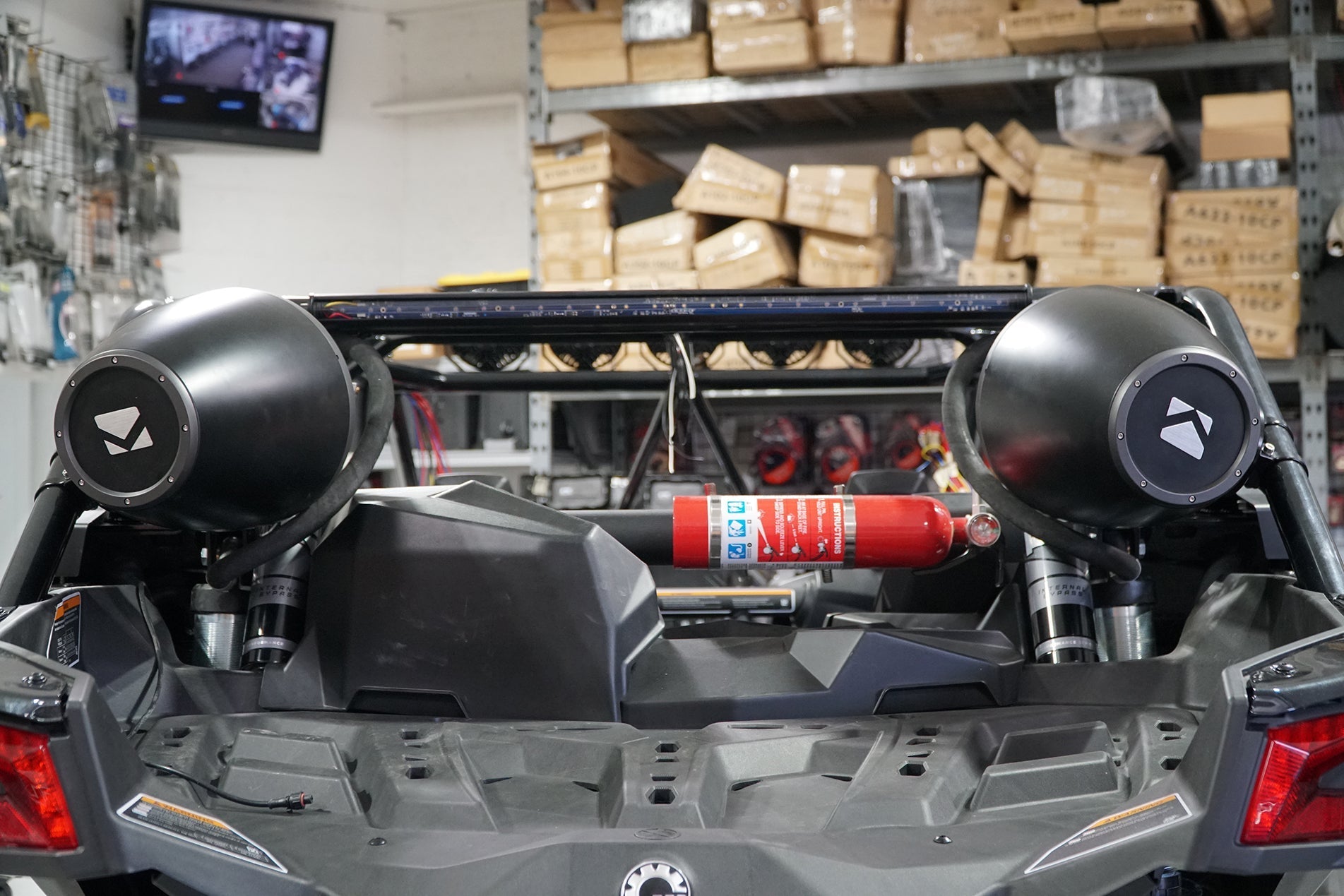 Photo of Custom Kicker KMTC9 UTV Cage Mounts (Pair) by UTV Stereo - Premium Audio for UTVs / Side by Sides