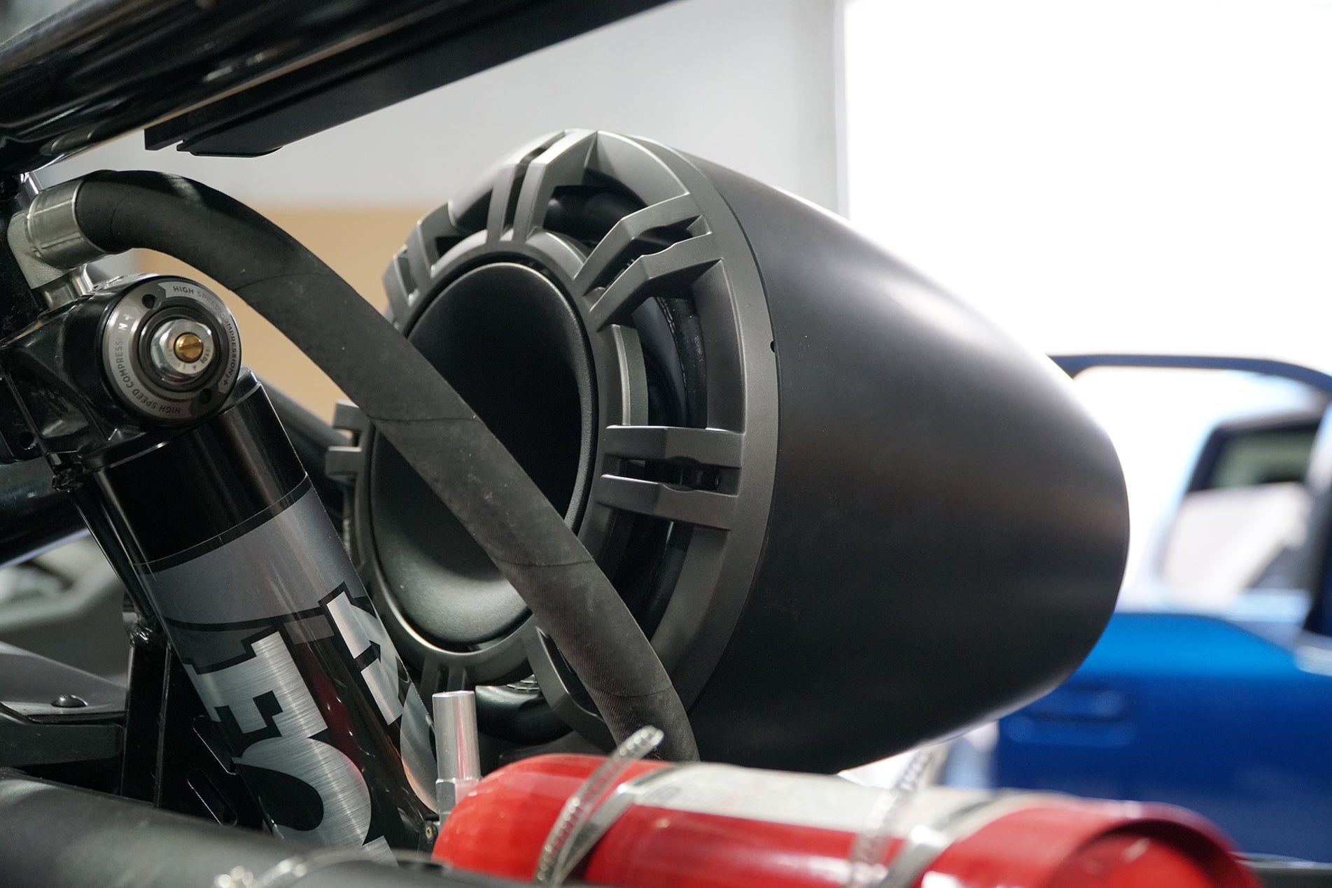 Photo of Custom Kicker KMTC9 UTV Cage Mounts (Pair) by UTV Stereo - Premium Audio for UTVs / Side by Sides