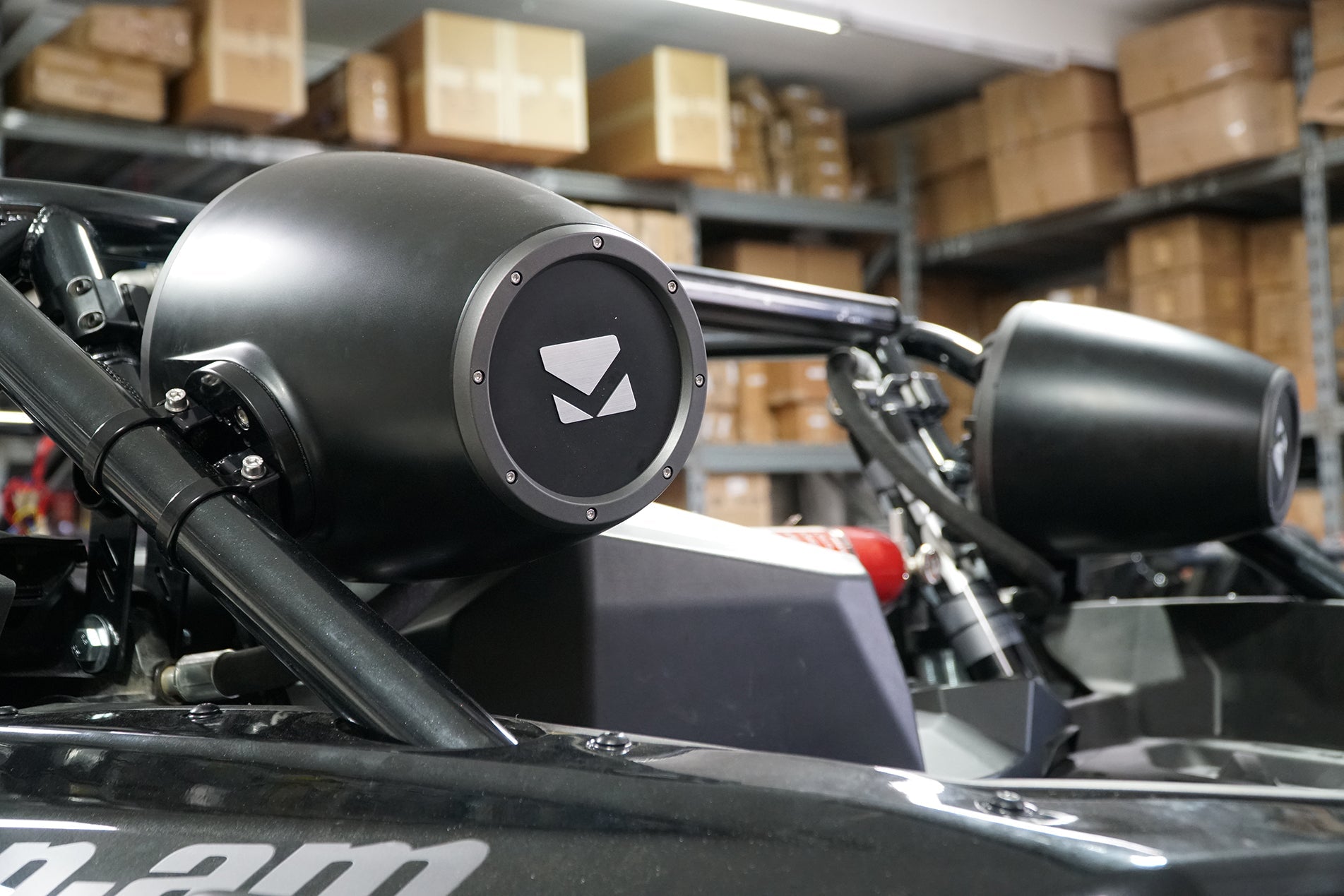 Photo of Custom Kicker KMTC9 UTV Cage Mounts (Pair) by UTV Stereo - Premium Audio for UTVs / Side by Sides