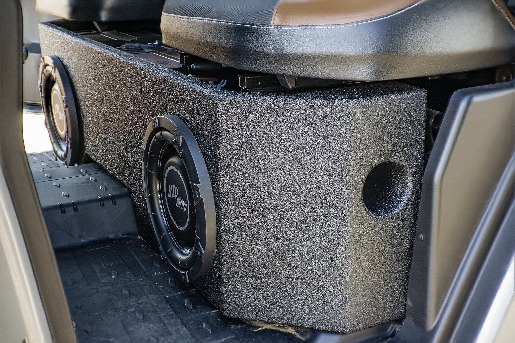Photo of Can-Am® Defender Dual 10" Subwoofer Enclosure by UTV Stereo - Premium Audio for UTVs / Side by Sides
