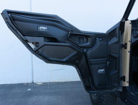 FRONT LOWER DOOR BAGS WITH KNEE PAD FOR ’16+ POLARIS GENERAL (PAIR) - R1 Industries