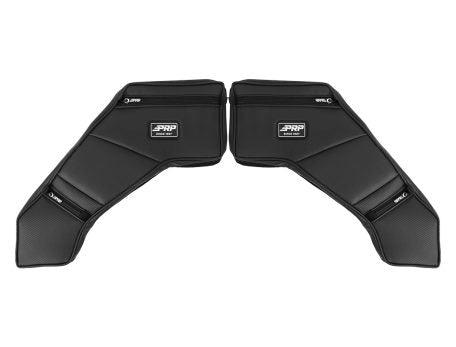 REAR DOOR BAGS WITH KNEE PAD FOR ’16+ POLARIS GENERAL (PAIR) - R1 Industries