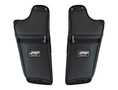 FRONT LOWER DOOR BAGS WITH KNEE PAD FOR ’16+ POLARIS GENERAL (PAIR) - R1 Industries