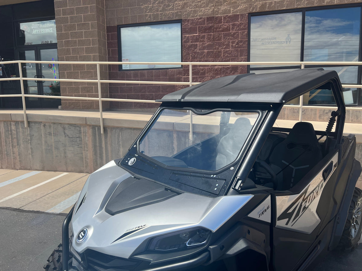 Photo of CF MOTO Z FORCE 950 SPORT FRONT WINDSHIELD 2023+ by DWA - Premium Windshields for UTVs / Side by Sides