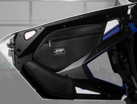 Photo of Front Door Bags with Knee Pads for Polaris Rzr Pro Xp, Pro Xp4, Pro R, Turbo R (pair) by PRP Seats - Premium Door Bags & Door Accessories for UTVs / Side by Sides
