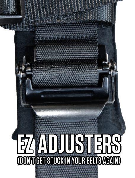 Photo of 5 Point 2" Cam-Lock Seat Belt Harness (SFI 16.1) by PRP Seats - Premium Harnesses for UTVs / Side by Sides