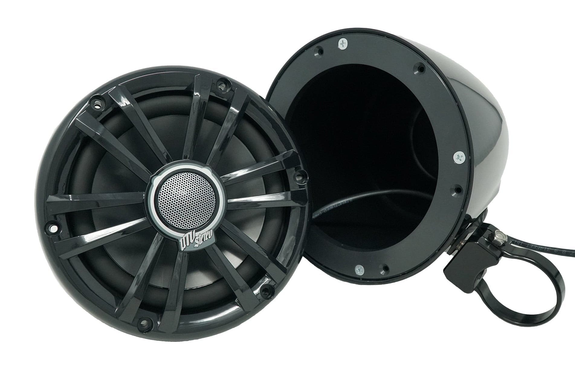Photo of 6.5" Cage Mount Pods - Unloaded (Pair) by UTV Stereo - Premium Audio for UTVs / Side by Sides