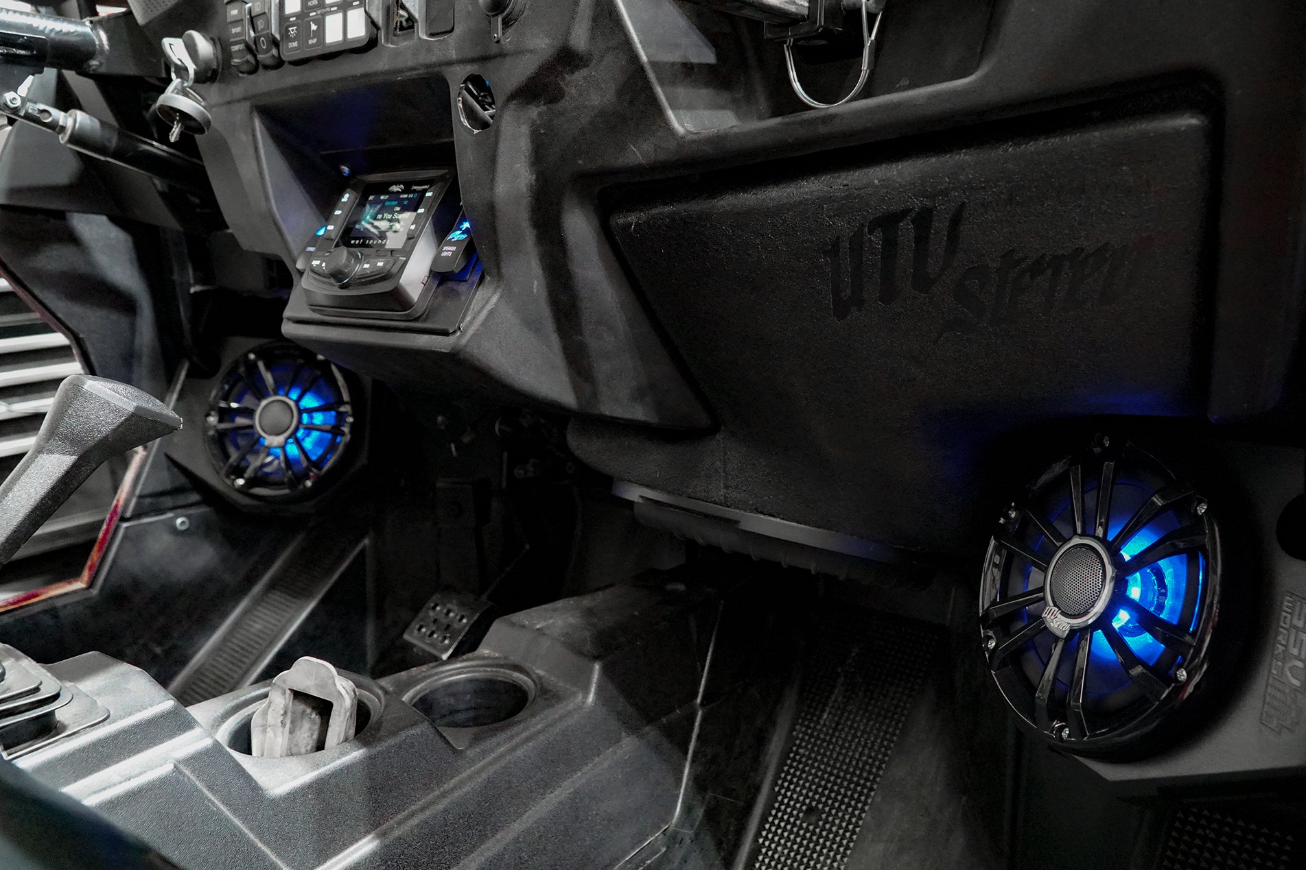 Photo of RZR® Signature Series Stage 7 Stereo Kit by UTV Stereo - Premium Audio for UTVs / Side by Sides